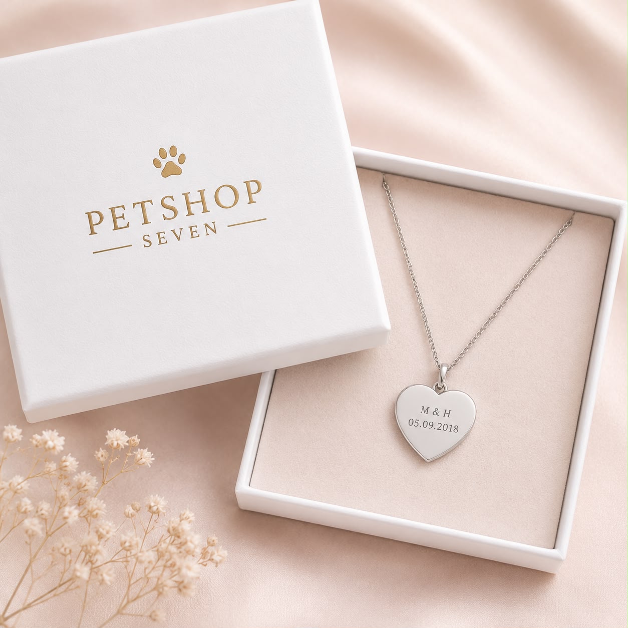 Ketting | Zilver Hart