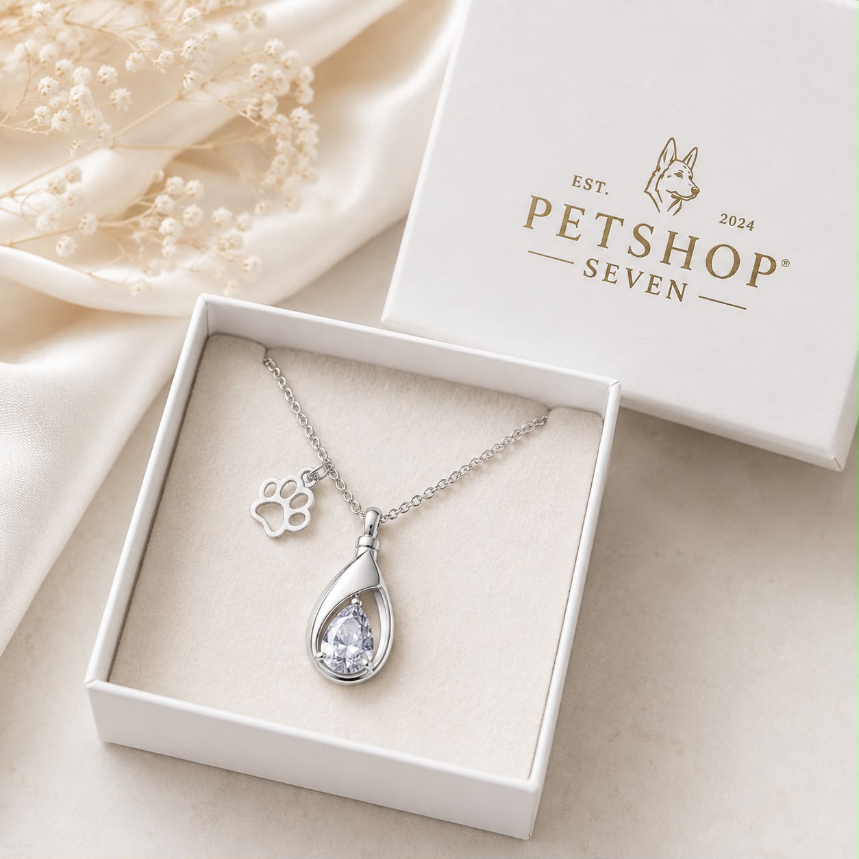 Ketting | Teardrop Diamond