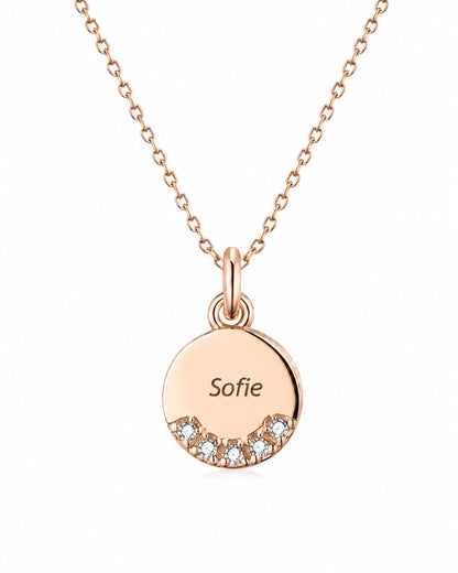 Zirkonia 585 Ketting