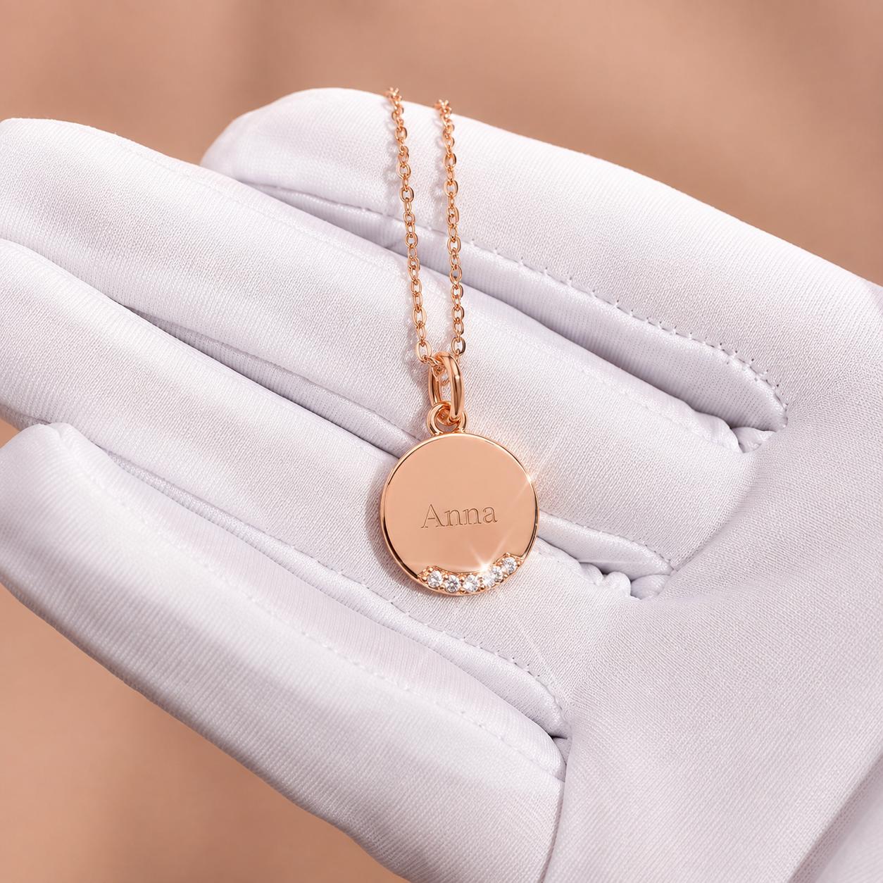 Zirkonia 585 Ketting