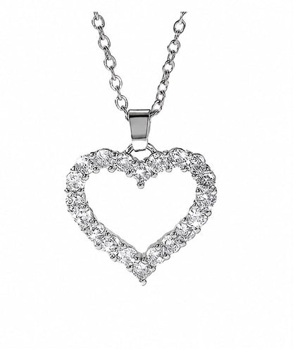 Crystal Heart Ketting