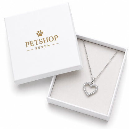 Crystal Heart Ketting
