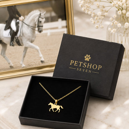 Paardensilhouette Ketting