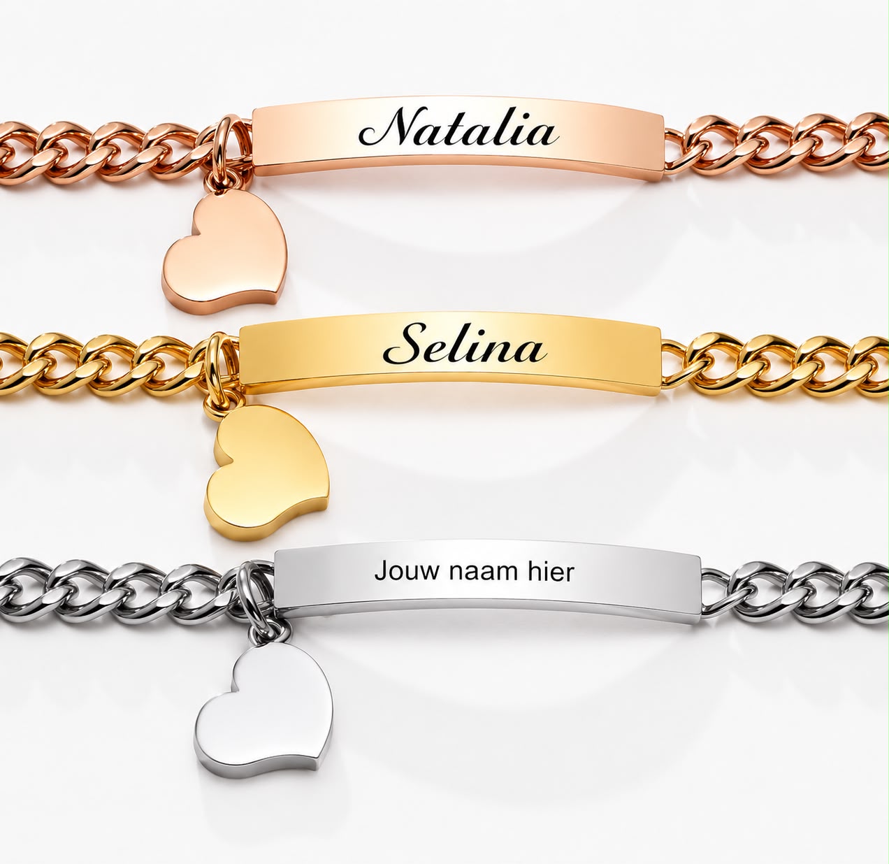Cubaanse armband | Hartje