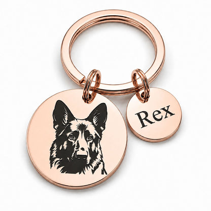Sleutelhanger | Rose