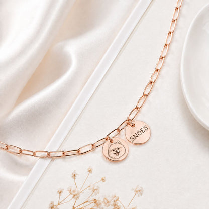 PetLove ketting | Dubbele hanger