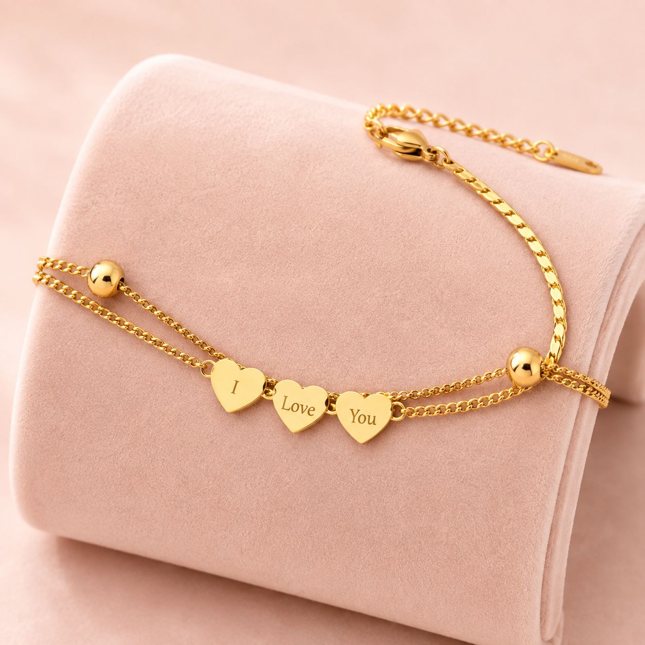 Armband | Gouden Hartslag
