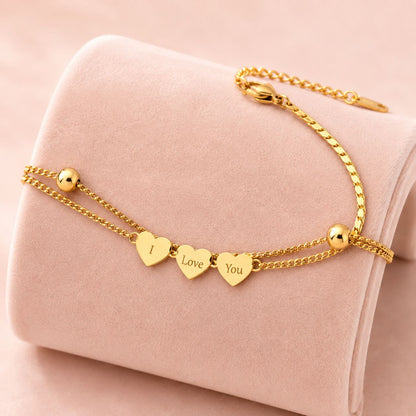 Armband | Gouden Hartslag