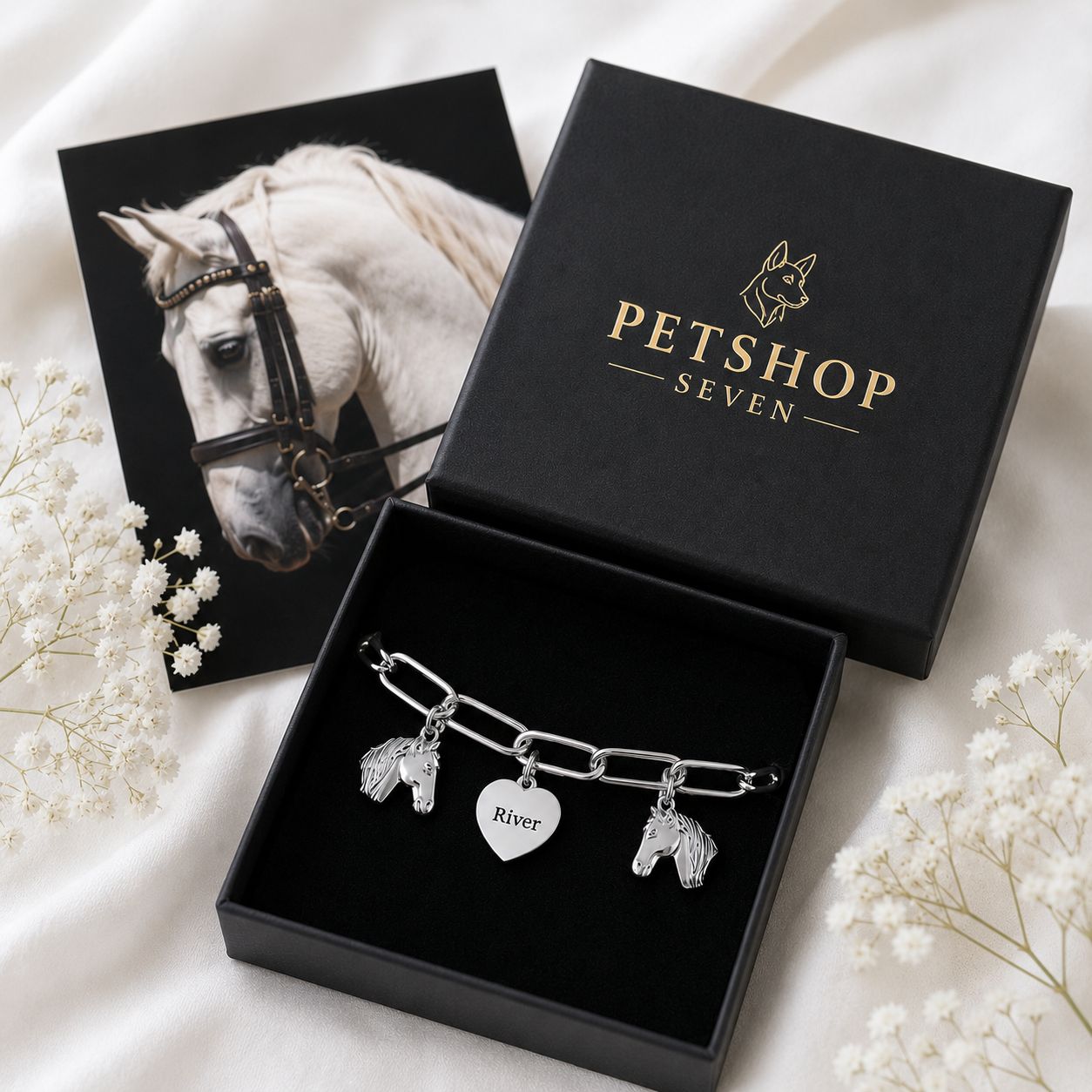 Armband | Paardenbedels met naam