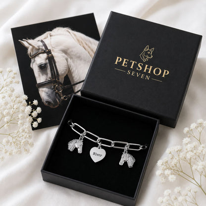 Armband | Paardenbedels met naam