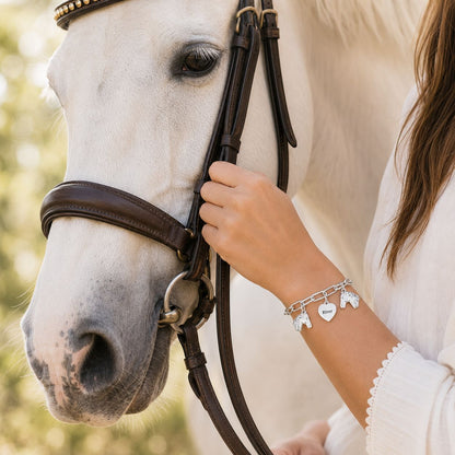 Armband | Paardenbedels met naam