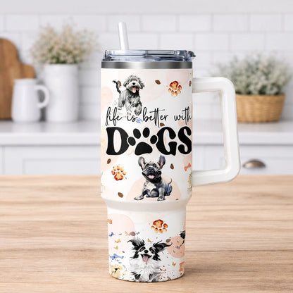 Thermosbeker Life is Better with Dogs