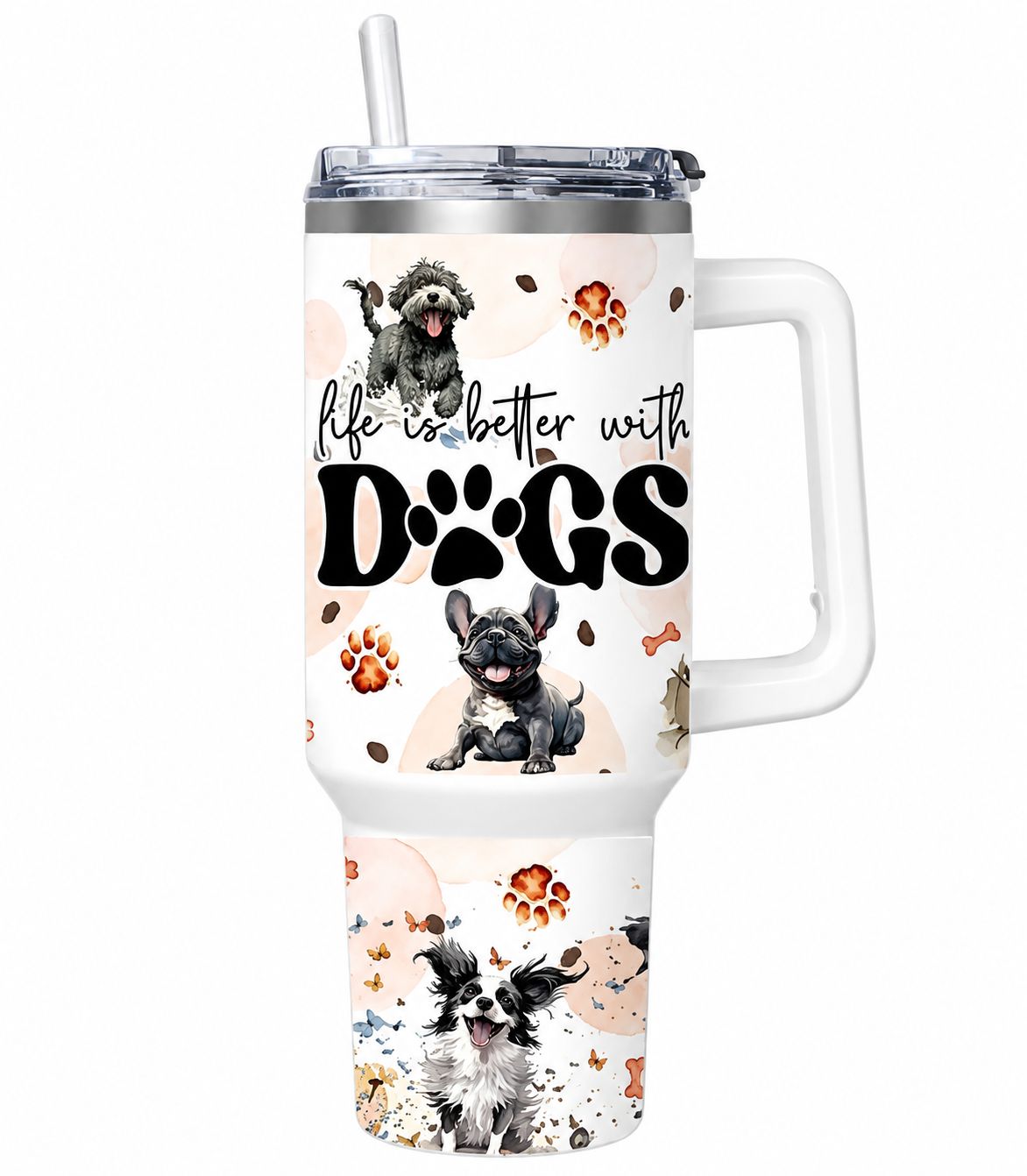 Thermosbeker Life is Better with Dogs