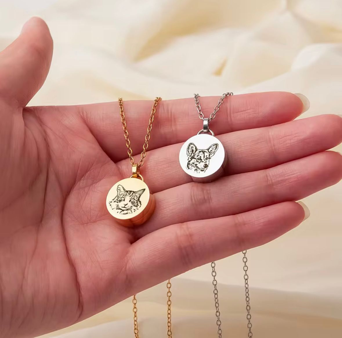 Dierenhaar Ketting | Portret