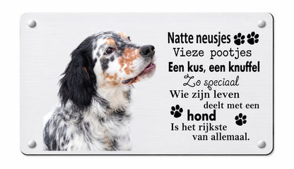 Deurbord | Natte Neusjes