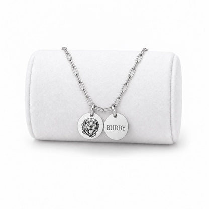 PetLove ketting | Dubbele hanger