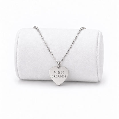 Ketting | Zilver Hart