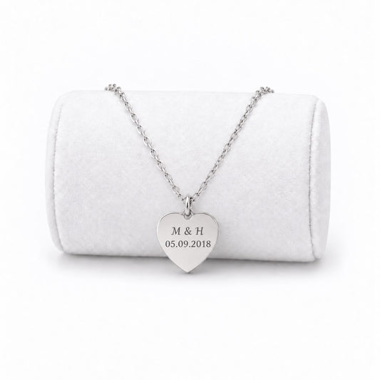 Ketting | Zilver Hart
