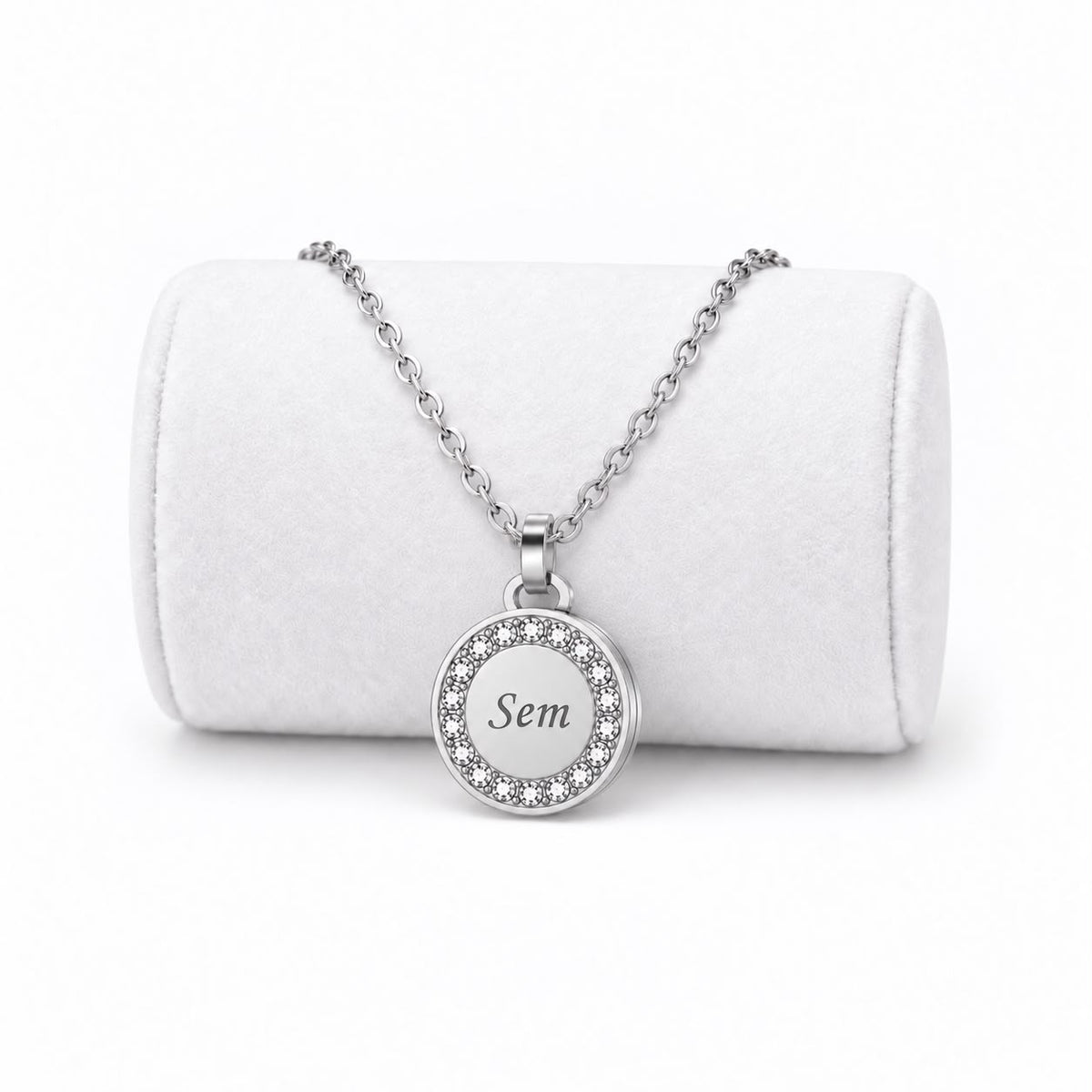 Dierenhaar Ketting | Strass