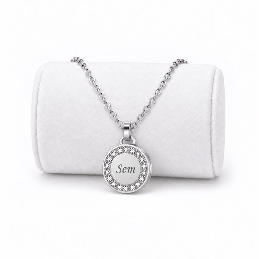 Dierenhaar Ketting | Strass
