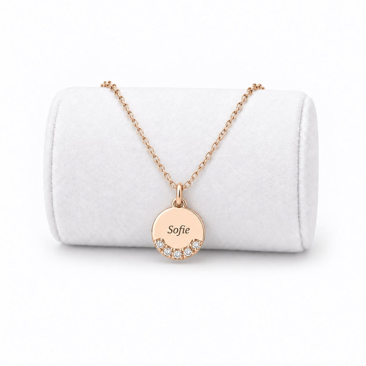 Zirkonia 585 Ketting