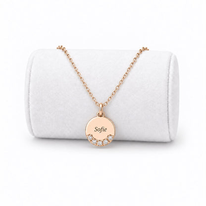 Zirkonia 585 Ketting