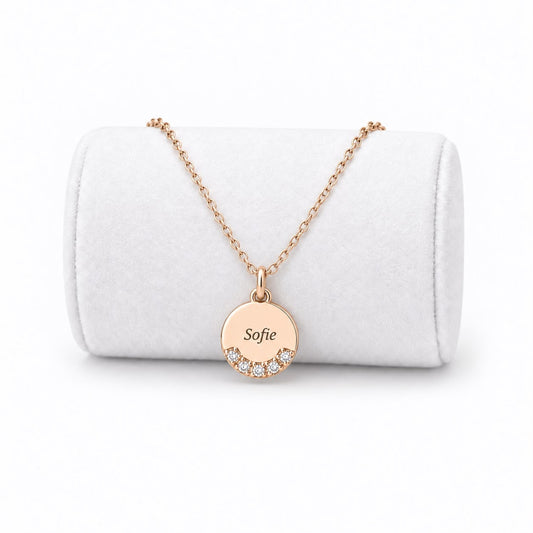 Zirkonia 585 Ketting