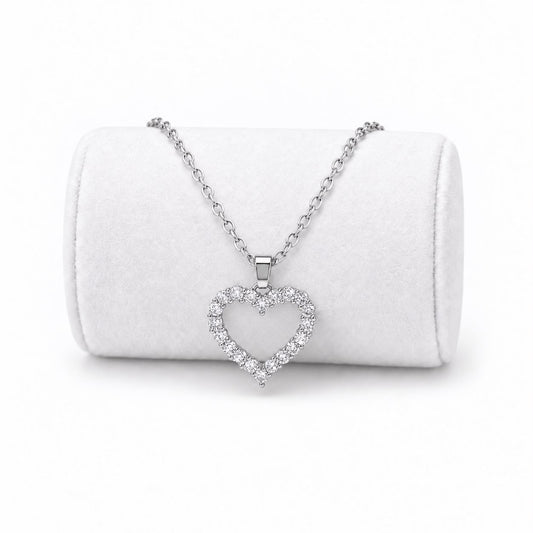 Crystal Heart Ketting
