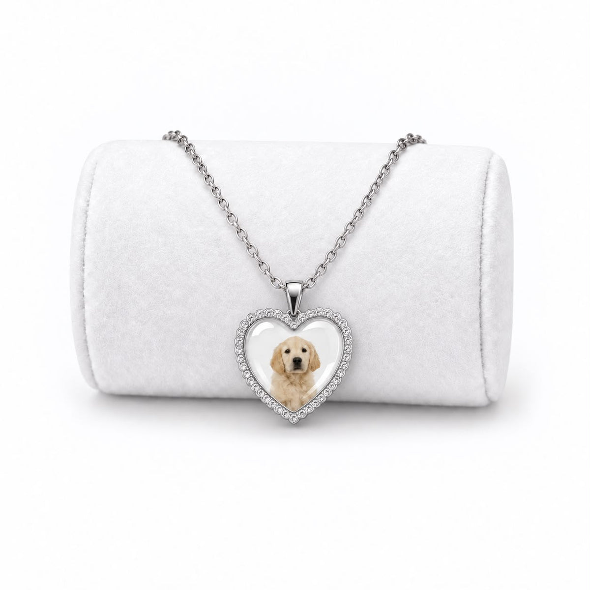 Strass Foto Ketting