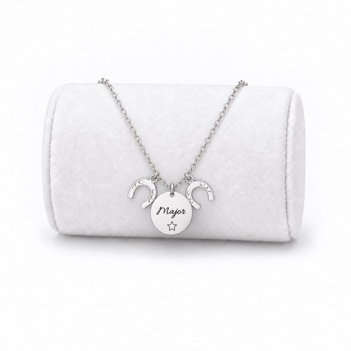 Hoefijzer met Naam Ketting
