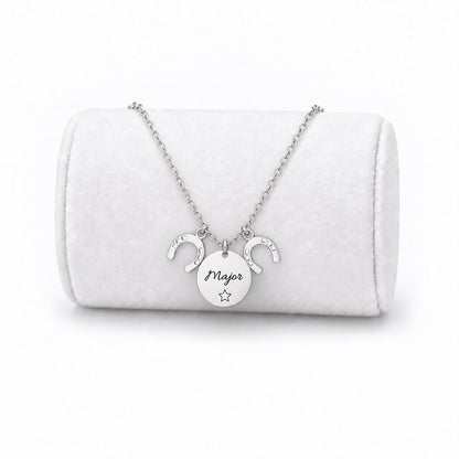 Hoefijzer met Naam Ketting