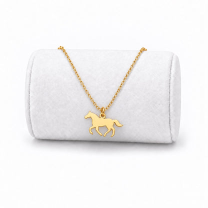 Paardensilhouette Ketting
