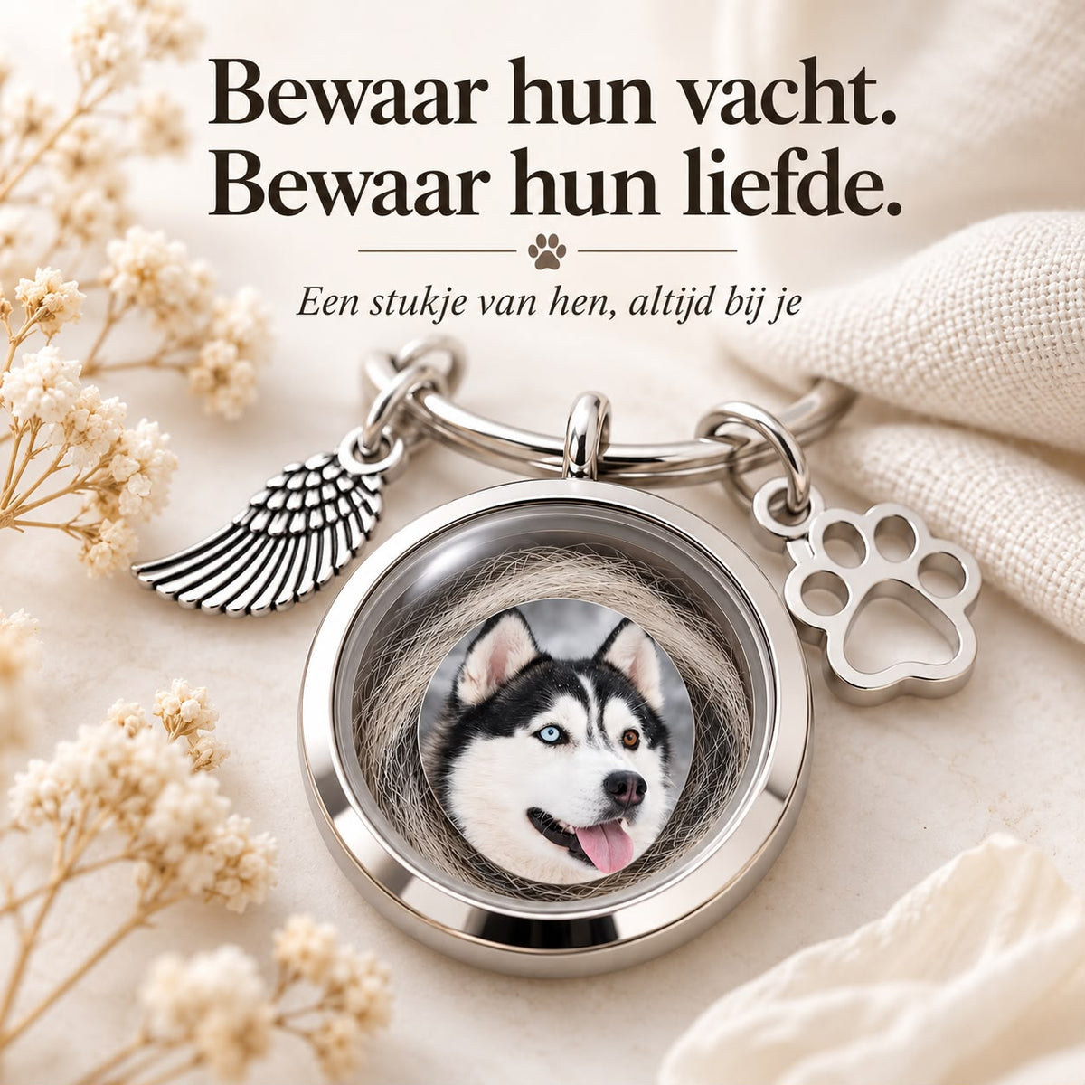 Haarmedaillon | Odin