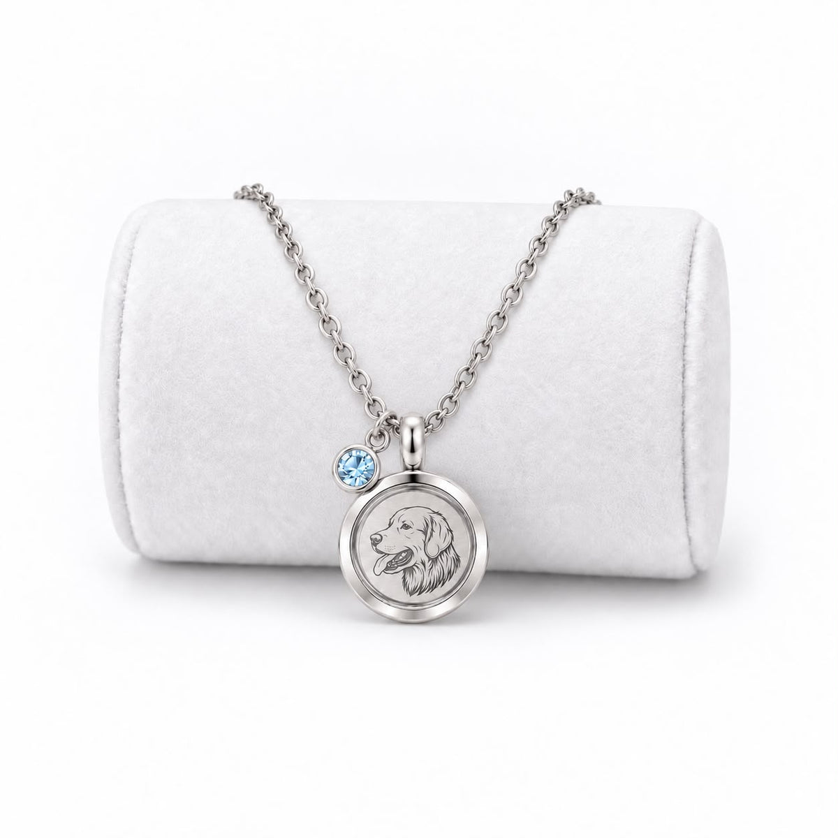 Dierenhaar Ketting | Portret achter Glas