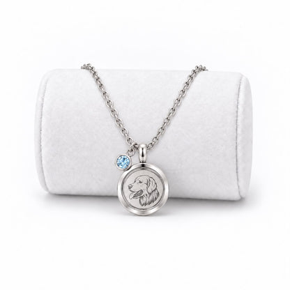 Dierenhaar Ketting | Portret achter Glas