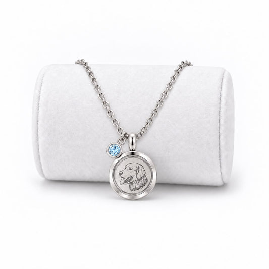 Dierenhaar Ketting | Portret achter Glas