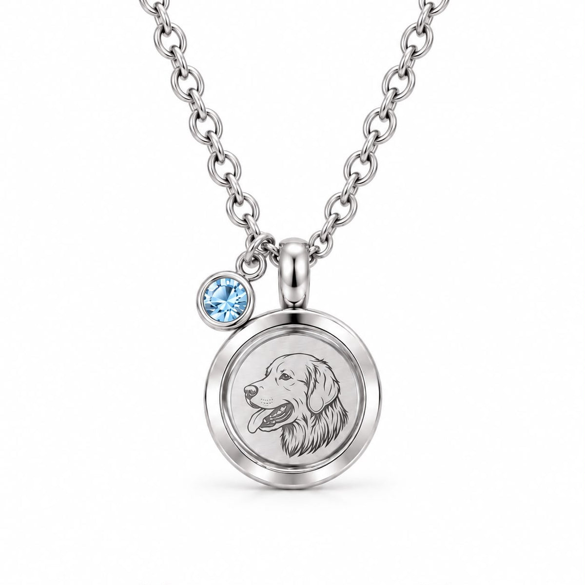 Dierenhaar Ketting | Portret achter Glas