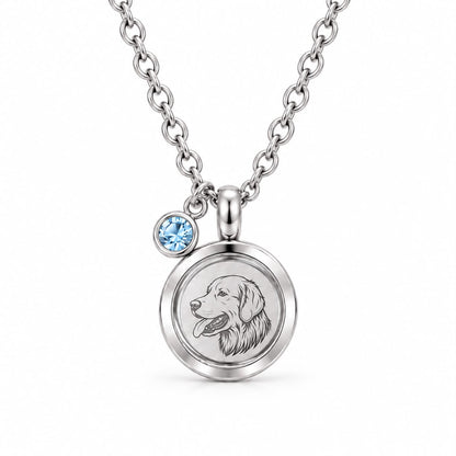 Dierenhaar Ketting | Portret achter Glas
