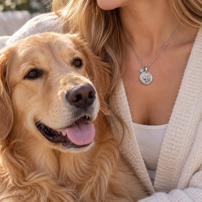 Dierenhaar Ketting | Portret achter Glas