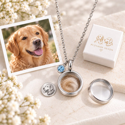 Dierenhaar Ketting | Portret achter Glas