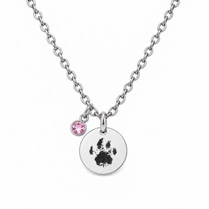 PawPrint Ketting | Rond