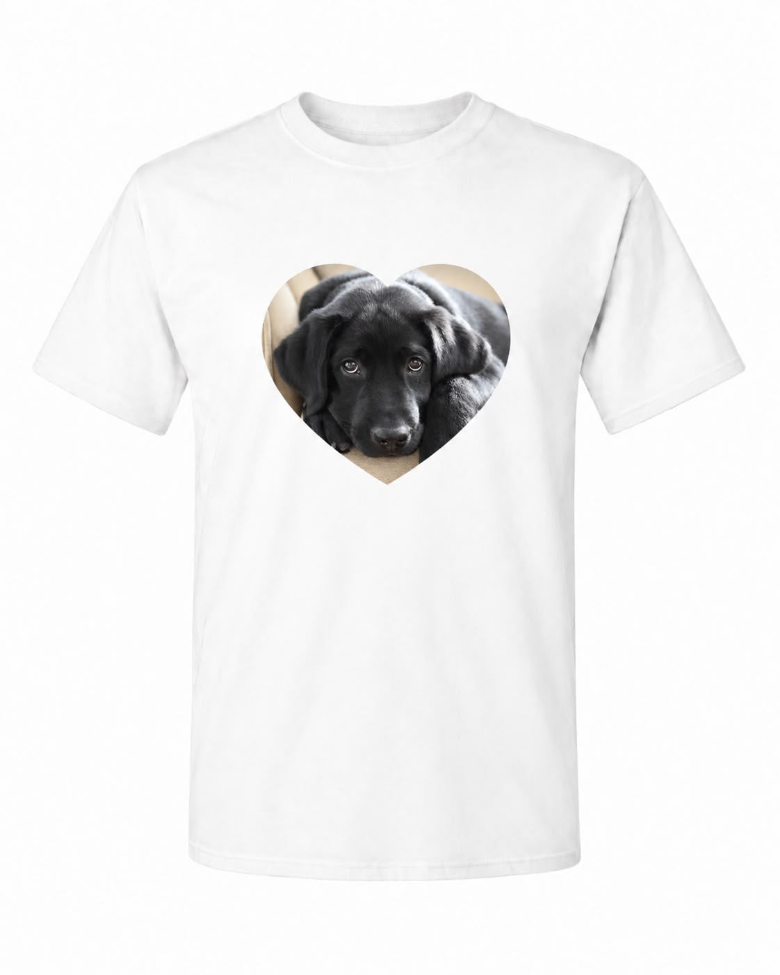 T-Shirt met foto in vorm