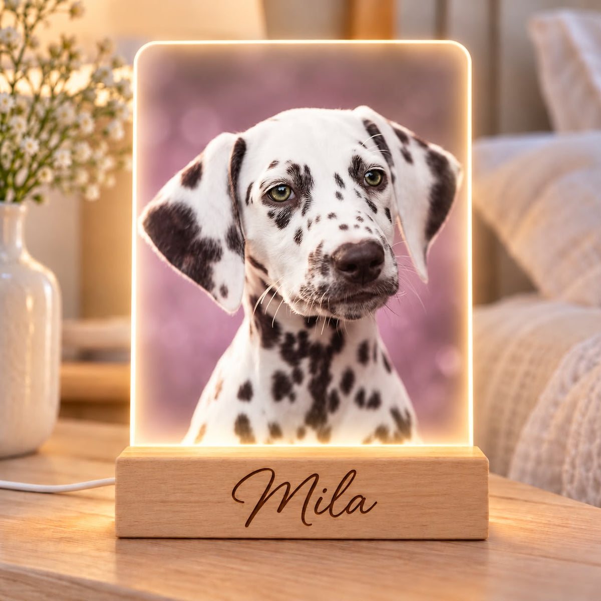 Everglow | Gepersonaliseerde Fotolamp