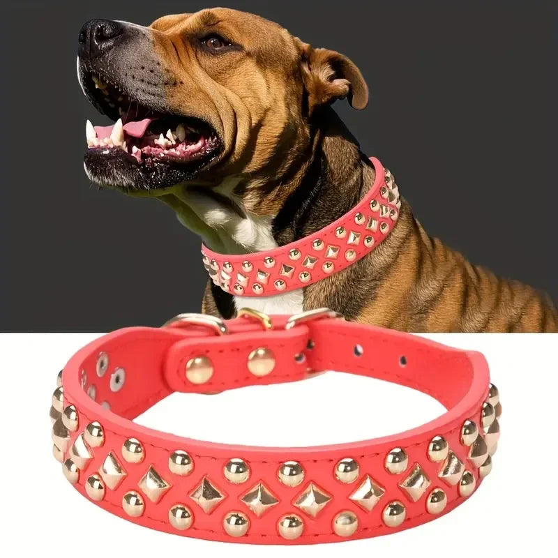 Halsband Studs | Roze