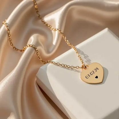 Ketting | Rosé hart