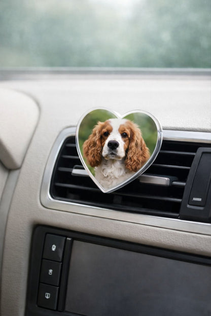 Autogeurtje met foto | Hart