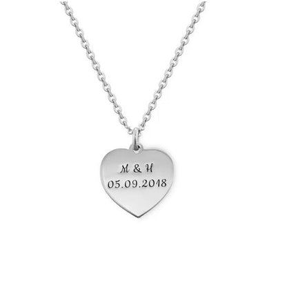 Ketting | Zilver hart