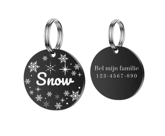 Hondenpenning met speciale gravures