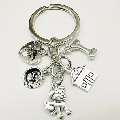 Sleutelhanger met hondenbedels