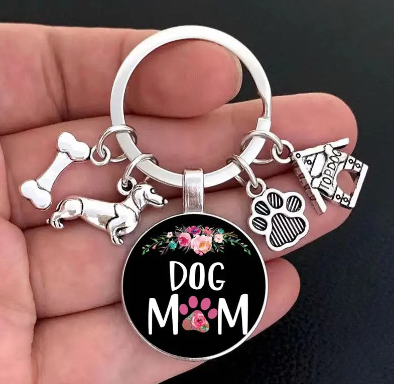 Sleutelhanger Dog Mom